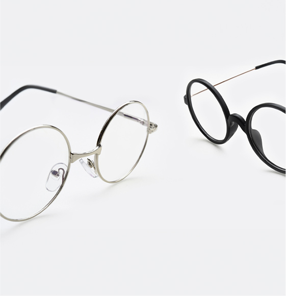 眼鏡検査（使用中の場合）