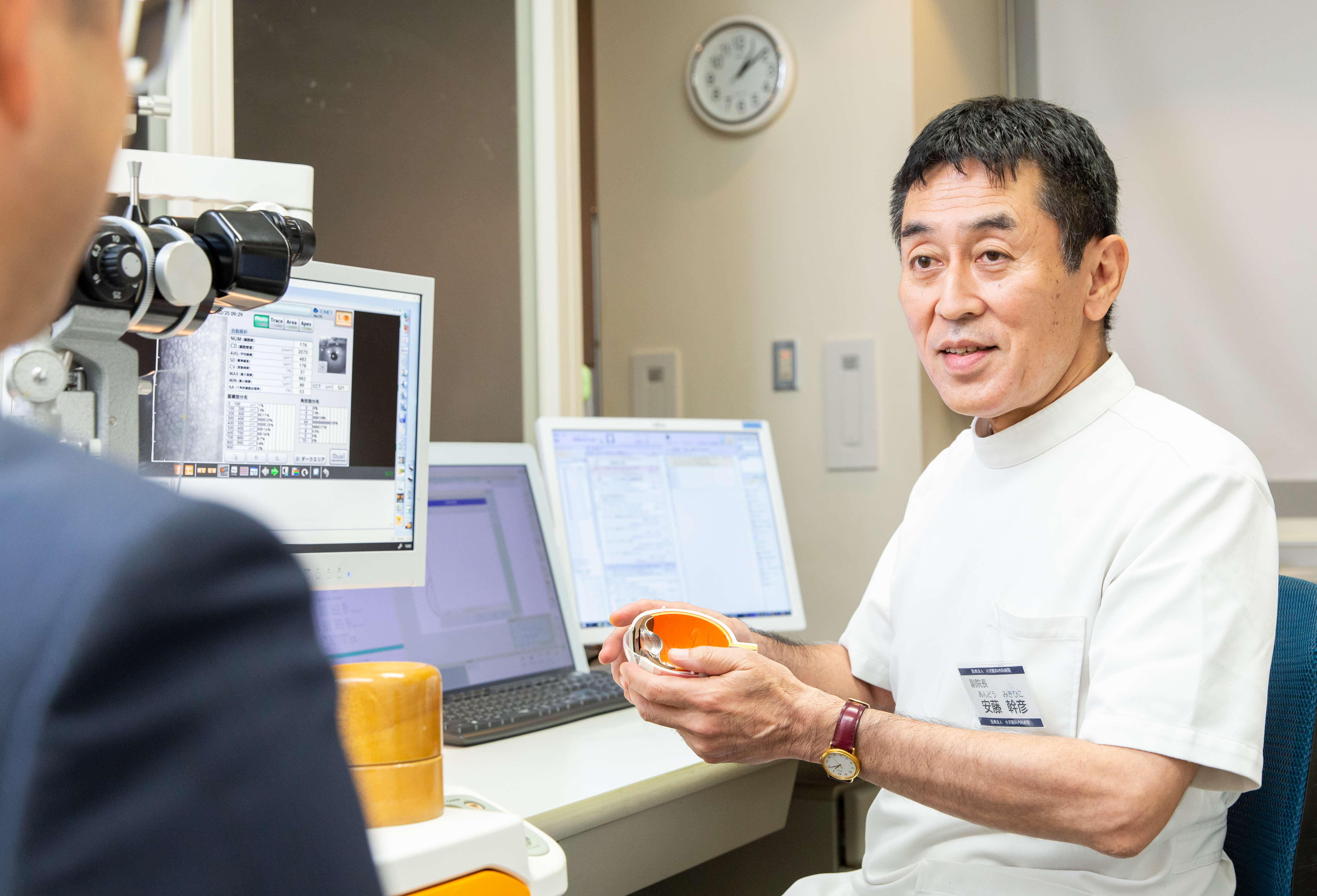 専門医による丁寧な診察